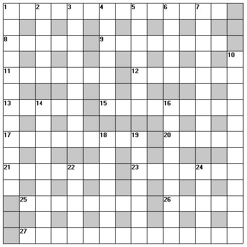 Crossword